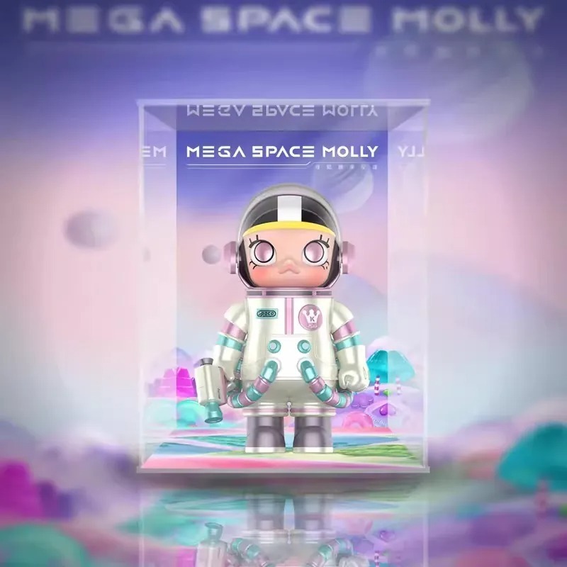 泡泡瑪特 MEGA SPACE MOLLY 400% Jelly Beans 糖豆 主題展示盒 Pop mart