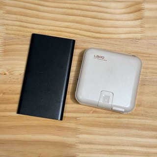 LaPO 10000mAh 多功能無線充行動電源 2代 奶茶色 (二手)