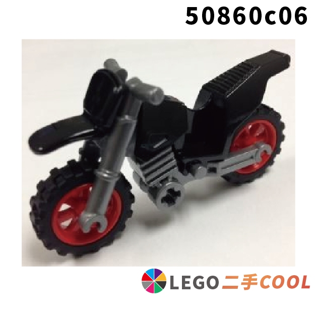 【COOLPON】正版樂高 LEGO【二手】美國隊長 摩托車 越野車 30447 50860c06 50860 黑色