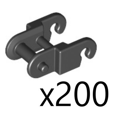 正版樂高LEGO零件(全新)- 3711 履帶200個