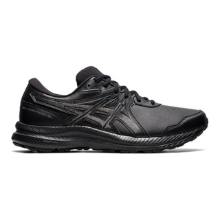 ASICS GEL-CONTEND SL 4E 男鞋 運動 休閒 輕量 支撐 皮革 黑 1131A050-001