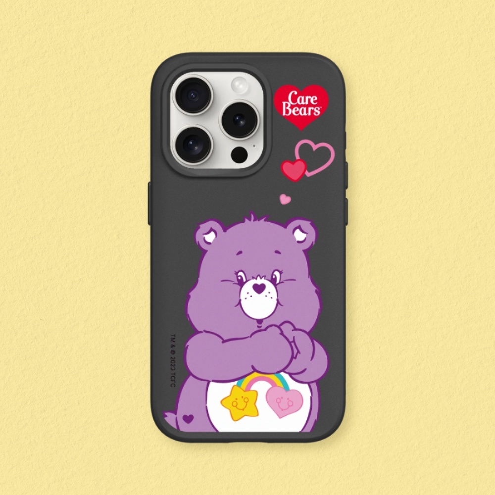 犀牛盾 適用iPhone SolidSuit防摔背蓋手機殼∣Care Bears系列/Best Friend Bear