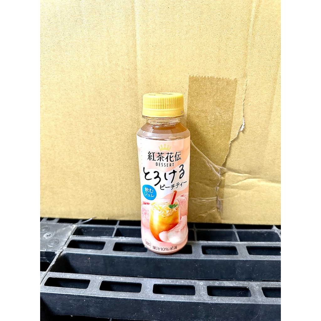 嘟嘟123 日本進口 現貨 紅茶花傳 白桃茶果凍飲 白桃 罐裝 白桃茶 果凍