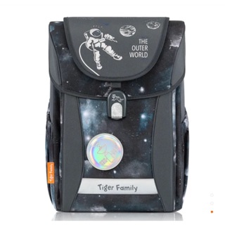 安德特 批發團購 - Tiger Family 學院風超輕量護脊書包Pro 2S - 外太空 兒童書包 護脊書包