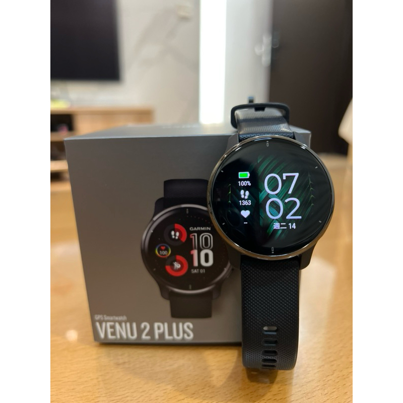 GARMIN VENU 2 Plus AMOLED GPS 智慧腕錶 保固到113/11/10