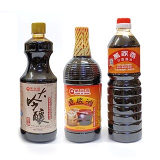 ★萬家香★壺底油 (1000ml) / 大吟釀醬油(1000ml) /甘露醬油 1000ml