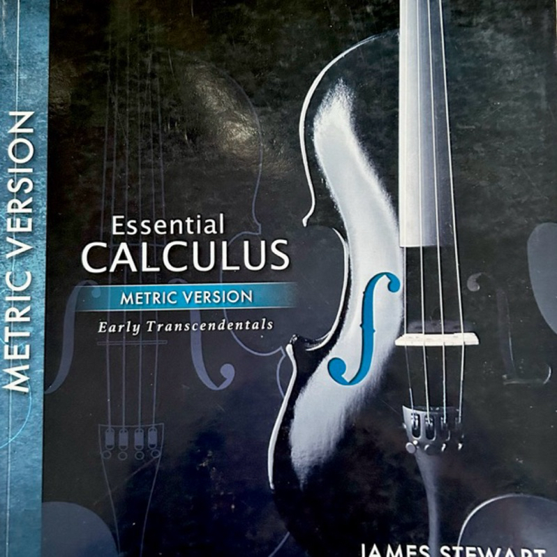 二手書 ｜ 原文書 Essential CALCULUS (JAMES STEWART)