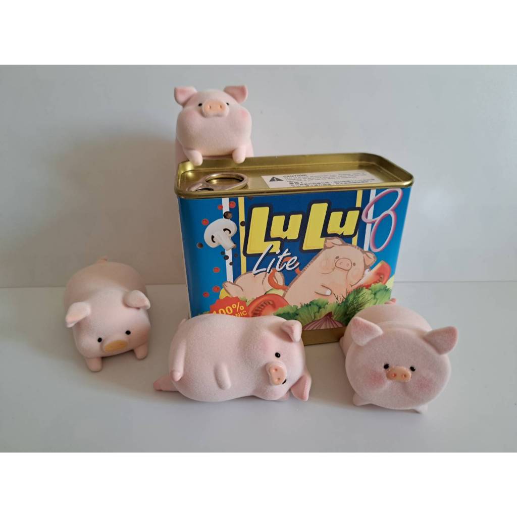 【現貨】罐頭豬 LuLu豬 第一代 絕版 稀有 罐頭  設計師玩具