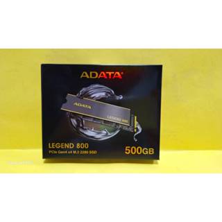 ADATA LEGEND 800 500G PCIe Gen4 x4 M.2 2280 SSD 固態硬碟