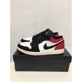 Nike Jordan 1 low Black toe 黑頭 休閒鞋 AJ1 低筒 黑紅 Jayson Tatum