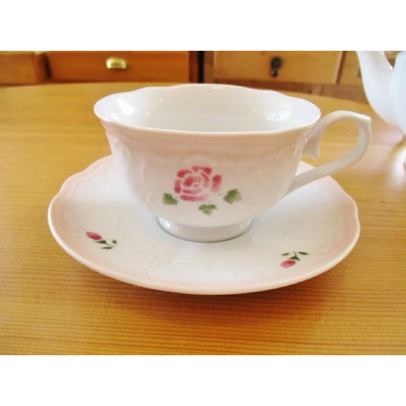 鄉村童話 Many 玫瑰 杯盤組 咖啡杯 紅茶杯 日本製 現貨