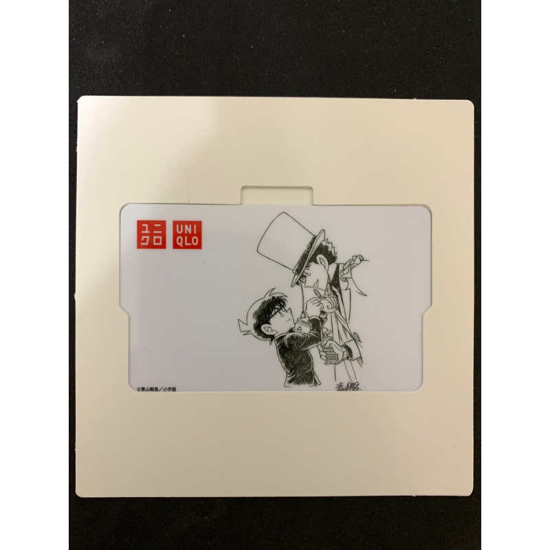 【現貨】❗️日本Uniqlo限定❗️ 🎁柯南禮物卡（空卡） 柯南 基德 名偵探柯南 怪盜基德 禮物卡