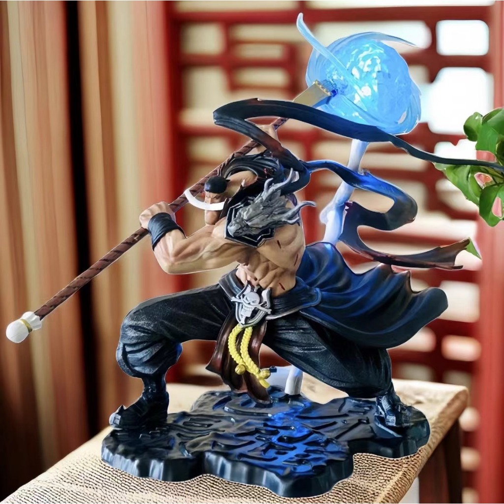 【帶燈】航海王 天獅白鬍子 POP MAX 愛德華紐蓋特 愛德華海盜 超大號可發光GK手辦擺件雕像模型【世順屋】