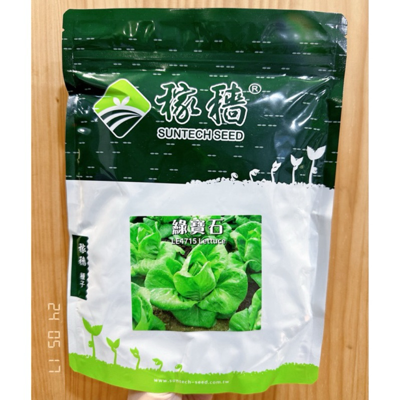 原包裝 1磅 綠寶石萵苣種子 綠寶石蘿蔓種子 綠寶石種子 萵苣種子 蘿蔓種子 綠寶石萵苣種子 生菜種子 綠生菜種子