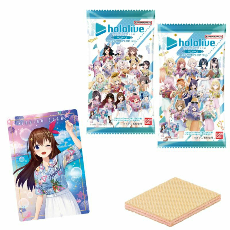 DSC☆全新 現貨 日版 Hololive Super EXPO 2024 第二彈 2503 威化餅 整盒 餅卡 卡片