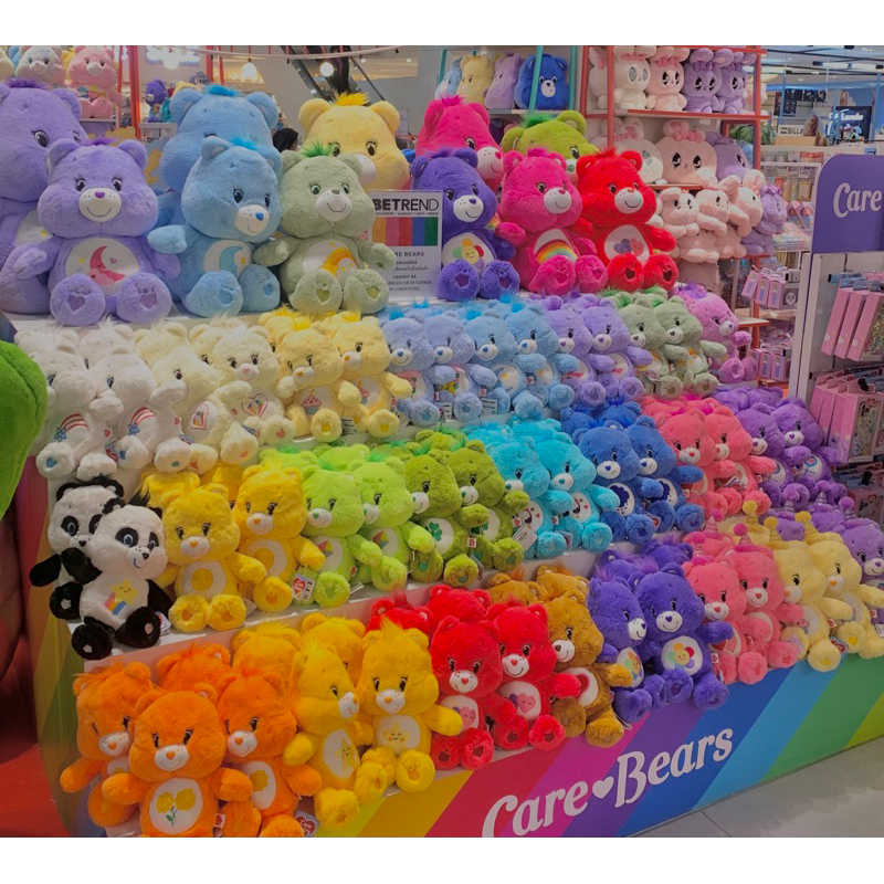 🇹🇭RICH•GUY!泰國代購🌈Care Bears 超可愛！🐻25公分彩虹熊25cm泰國正版彩虹熊