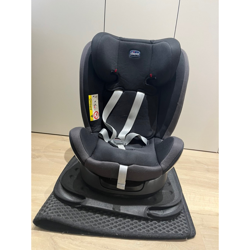 chicco 嬰兒成長型汽座 「贈3D汽座防護墊」適用出生到12歲 isofix 專用兒童保護裝置 Unico 0123