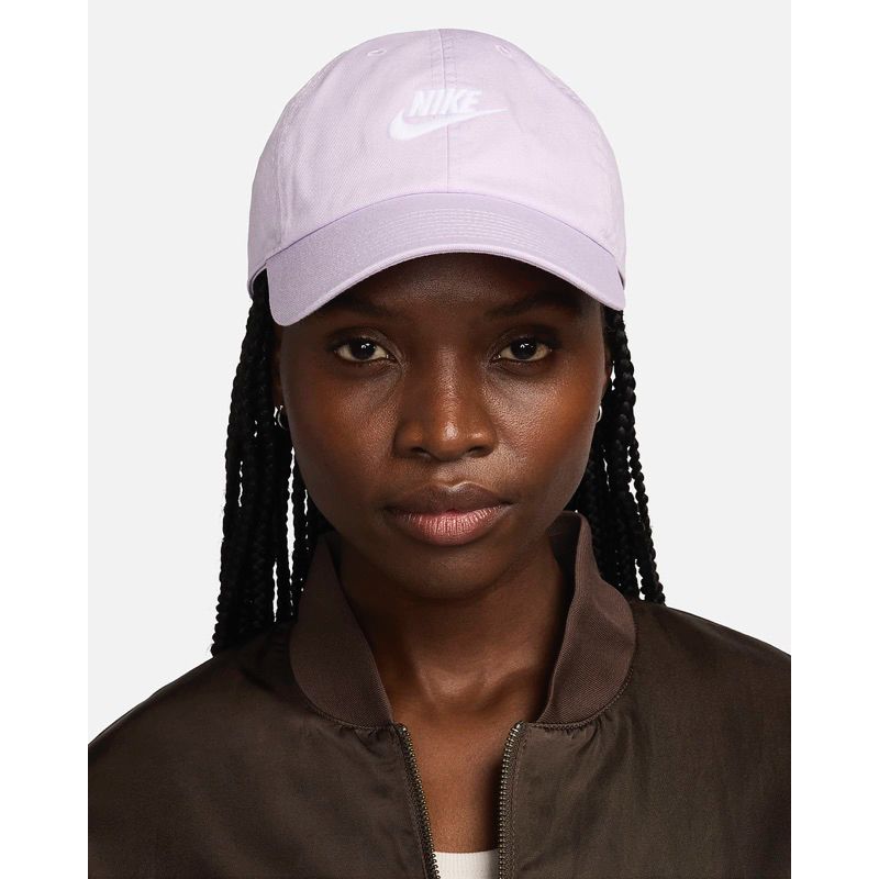 👟【ELO 】Nike Club Futura 紫色 老帽 鴨舌帽 軟頂運動帽 FB5368-511