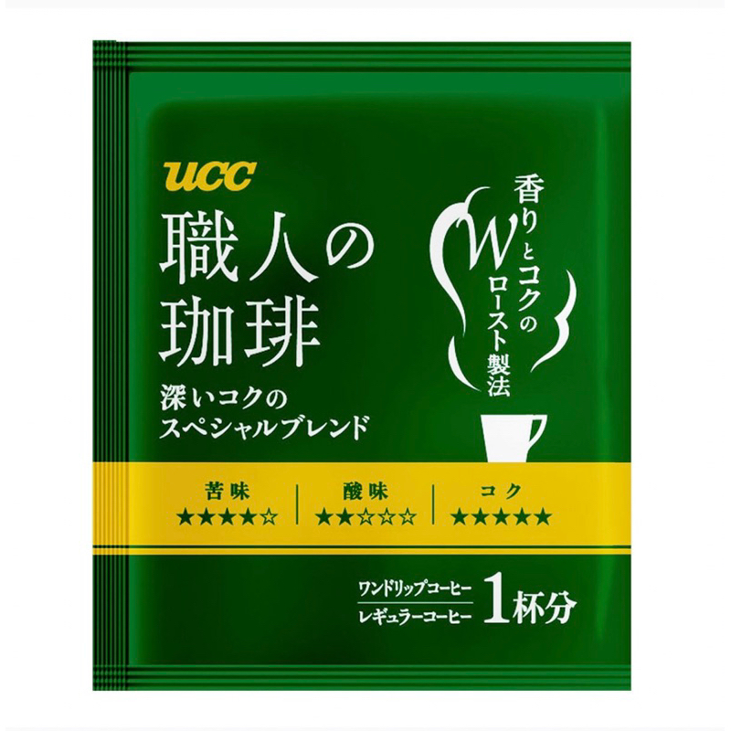 (有現貨）UCC 職人精選濾掛式咖啡 7公克 單包