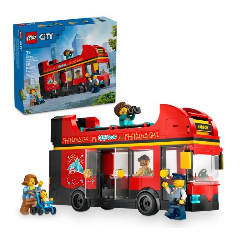 LEGO 60407 雙層觀光巴士 CITY城市系列 樂高公司貨 永和小人國玩具店A61