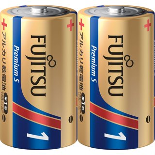 FUJITSU富士通 1號長效型鹼性電池 Premium S 日本製鹼性電池