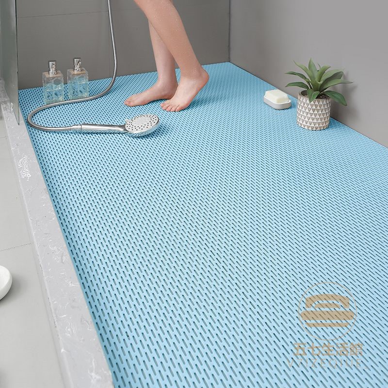 客製防滑墊浴室防滑地墊淋浴房洗澡腳墊鏤空衛生間廁所廚房漏防水地毯簡約現代