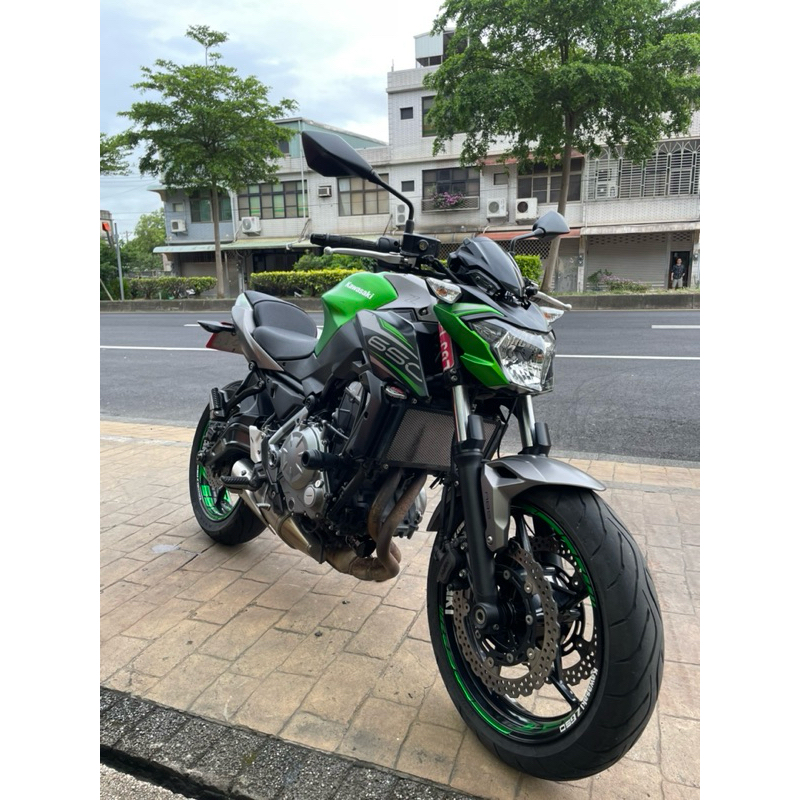 自售 Kawasaki 2019/01出廠 川崎 z650 重機 紅牌 650cc abs 台崎公司車 無待修 無倒車