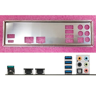 臺灣熊讚 華碩 X99-E-10G WS、X99 E 10G WS 客製化 1:1不銹鋼 機箱IO檔板 後檔板