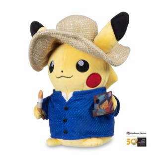 正版現貨 自英國購入～梵谷皮卡丘娃娃 明信片組 寶可夢 神奇寶貝 Pokemon ポケモン