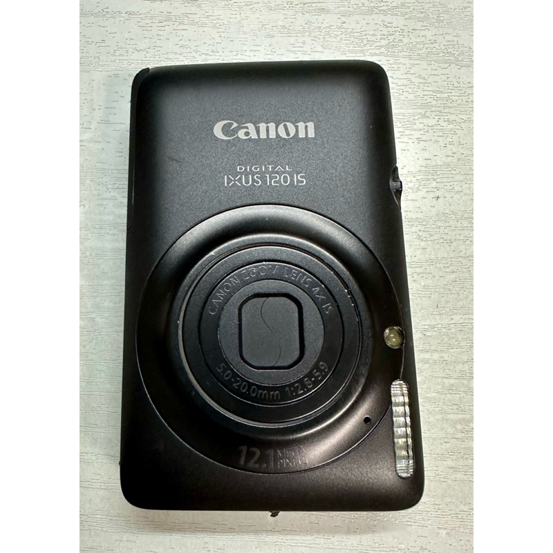 Canon IXUS 120 IS 黑色 CCD相機 CCD 螢幕暗角