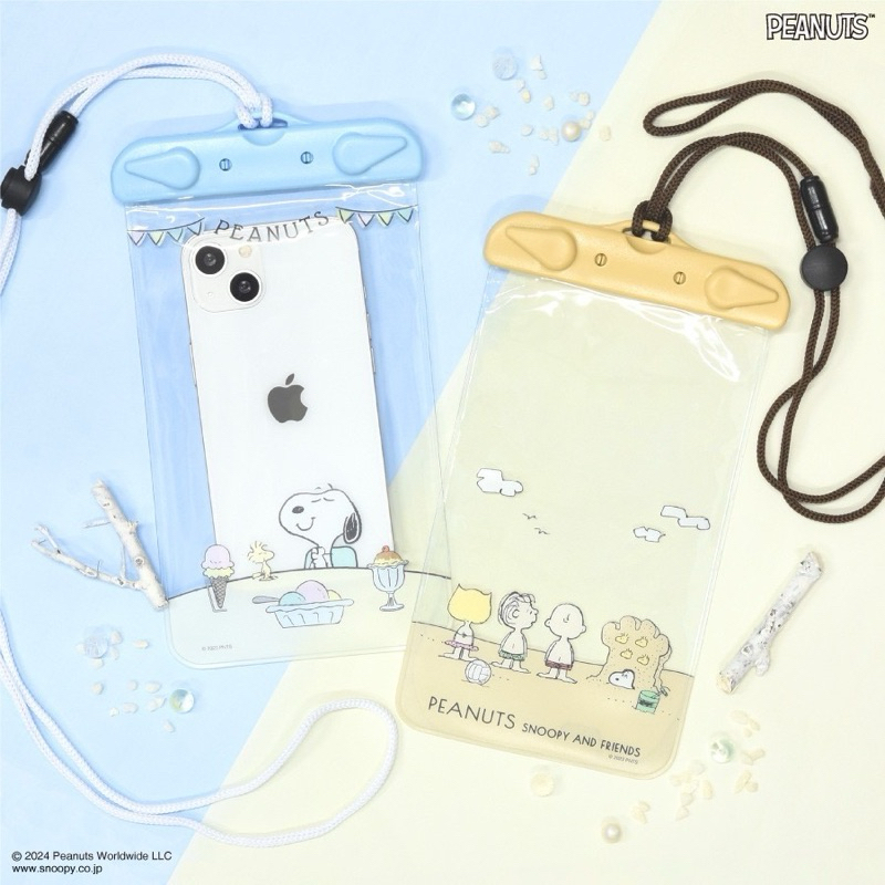日本進口 snoopy 史努比 透明側背手機包 透明果凍包 零錢包 卡片包 手機袋 斜背包 防水袋 單肩包 手機包包