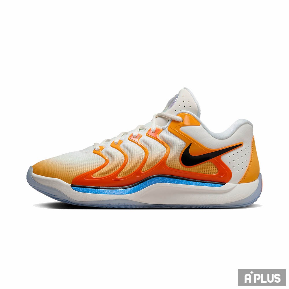 NIKE 男 籃球鞋 KD17 EP 白橘色 - FJ9488700