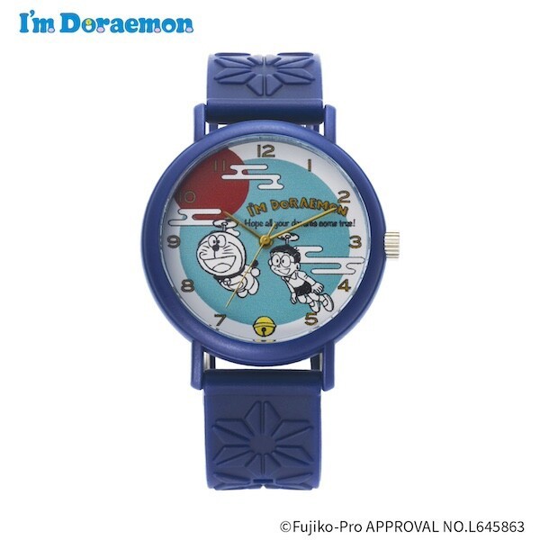 日本製KAORUx哆啦A夢聯名 手錶 芳香錶帶
