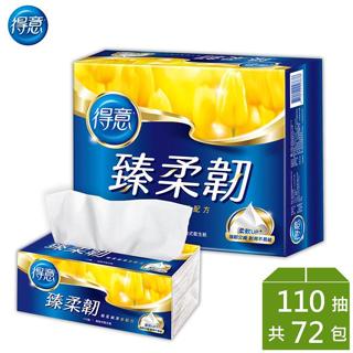 ✨10倍蝦幣📦 廠商直送 得意 臻柔韌抽取式衛生紙 110抽24包3袋-Y23*1箱 全台免運 離島除外 #丹丹批發網