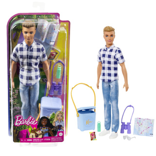 Mattel 芭比肯尼露營娃娃 Barbie 芭比 娃娃 正版 美泰兒