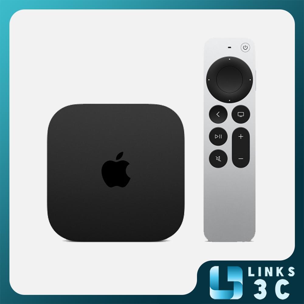 【Apple】全新 Apple TV 4K (2022) 64GB/128GB 聯網 電視盒 機上盒