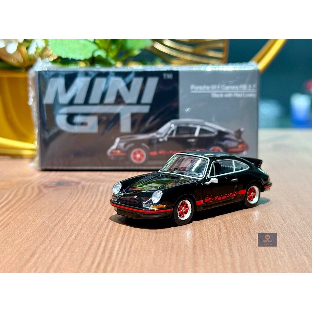(竹北卡谷)現貨秒出 MINI GT #688 1/64 Porsche 911 Carrera RS 2.7 黑紅
