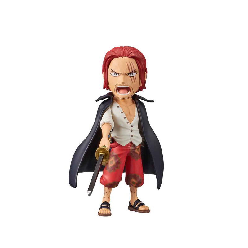 正版 全新 現貨 代理 海賊王 WCF 紅髮 香克斯 四皇 劇場版 景品 公仔 盒玩