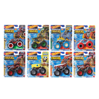 Mattel 風火輪大腳車1:64系列 原箱8入(AF箱號) Hot Wheels 合金車