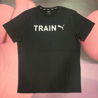PUMA-訓練系列-男-52341401-圖樣短袖T恤-短T-上衣-T恤