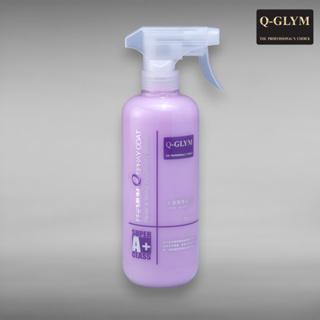 Q-GLYM 水漾亮澤潑水劑 超強潑水 效果持久 500ML 附贈多功能纖維布*2 (40X40cm) 日本製造