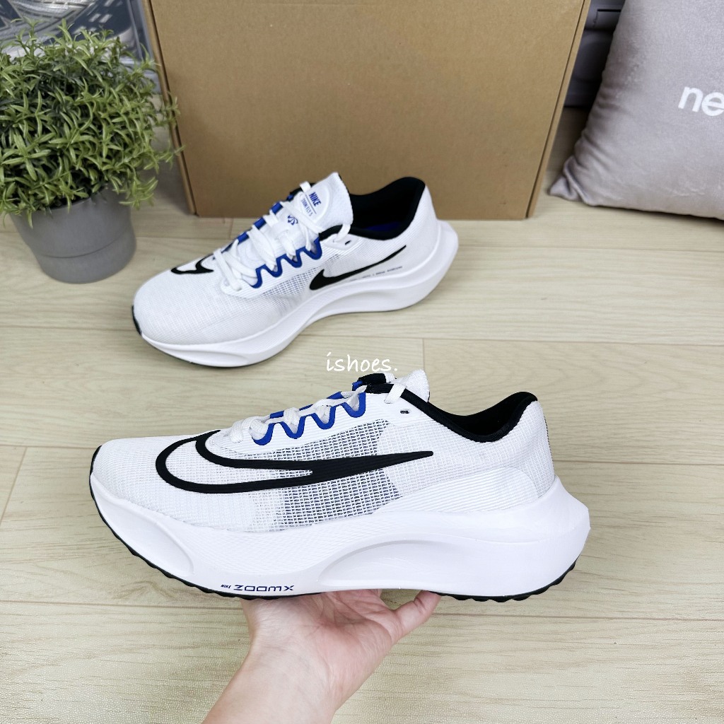 現貨 iShoes正品 Nike Zoom Fly 5 男鞋 白 藍 運動 健身 跑步 慢跑鞋 DZ2769-101