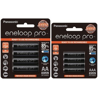 買4顆 送一個加厚電池盒 松下 eneloop pro 低自放 3號4號電池 任君挑選