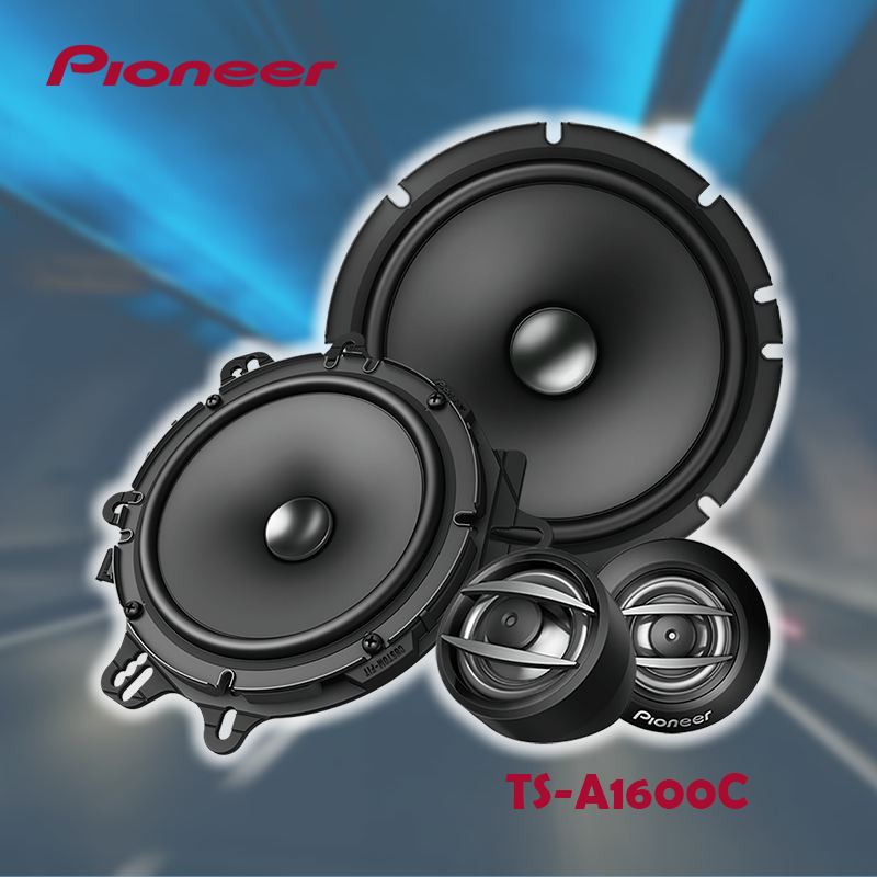 Pioneer 先鋒TS-A1600C 6.5吋 2音路 350W 分音喇叭  音響 專車專用 汽車音響 汽車喇叭