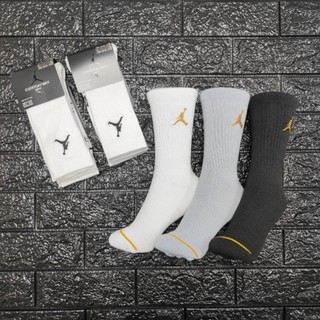 (PSM街頭潮流選)正品NIKE Jordan皆為實拍 請看仔細再下標 (Max黑標)厚底透氣運動長襪（3入1組）