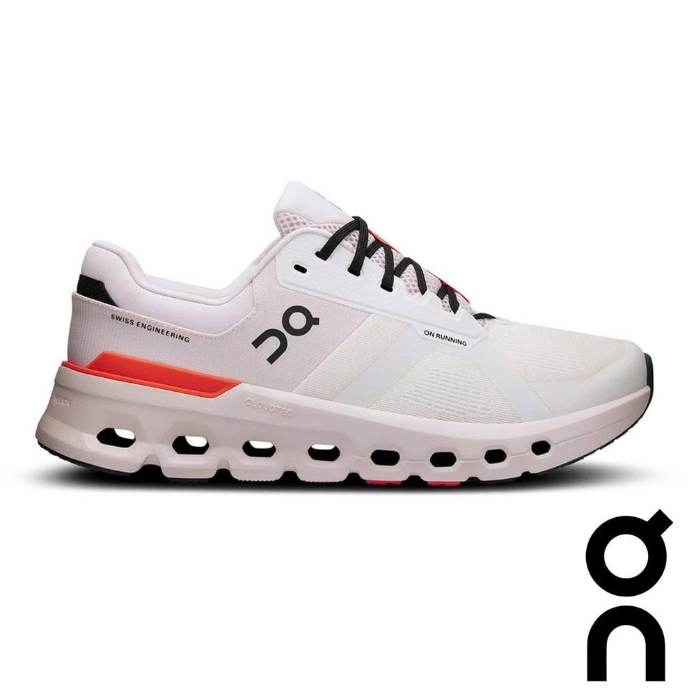 【瑞士 ON】男Cloudrunner 2運動健行鞋『白/沙色』3ME1014
