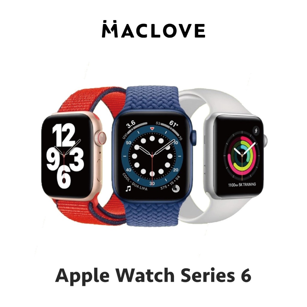 【Apple】Watch S6 44mm GPS版 智慧型手錶 原廠公司貨 血氧偵測 跌倒偵測 福利品
