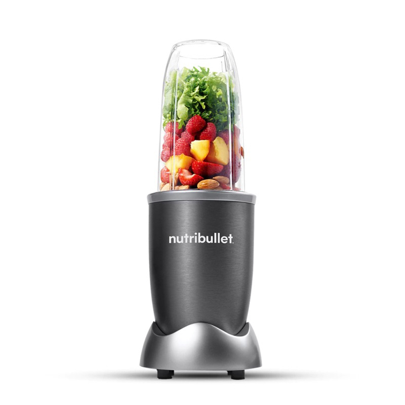 【美國NutriBullet】600W高效營養果汁機(金屬灰)現貨