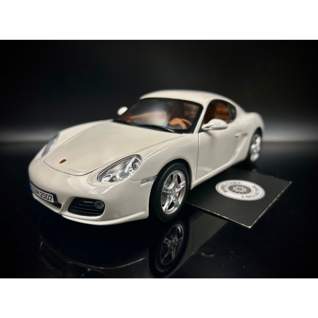 【收藏模人】 Norev Porsche Cayman S 2009 987 白 1:18 1/18 無盒