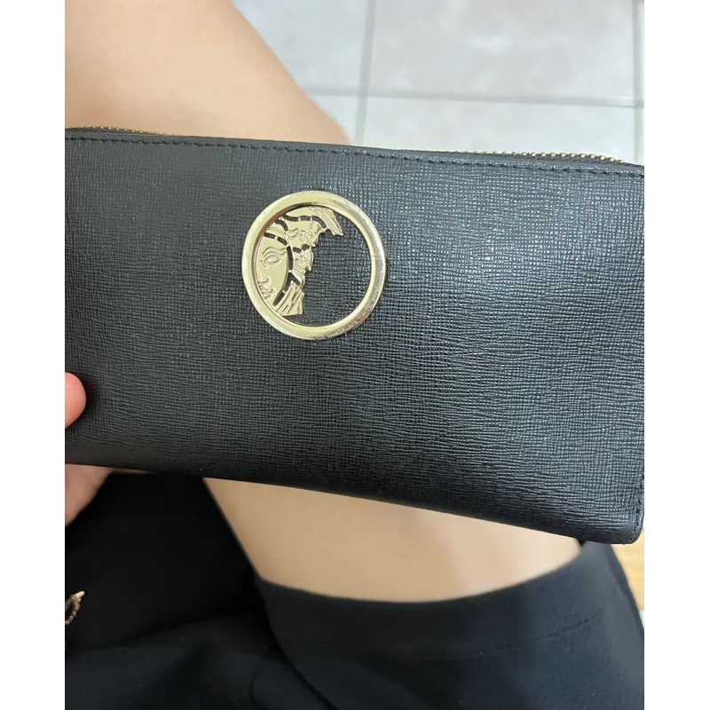 【関税込み】Versace ブラウン 'Versace' Tag 長財布 VERSACE(ヴェルサーチェ) 長財布(レディース) 2ページ目 - 海外